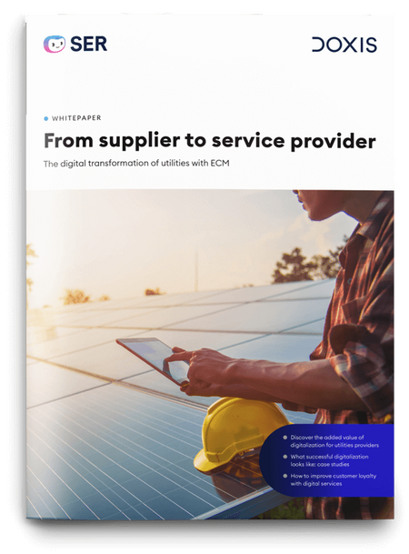 The digital transformation of utilities with ECM
