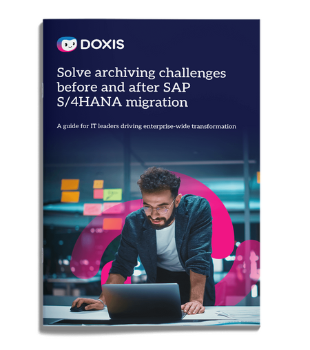 Solve archiving challenges before and after SAP S/4HANA migration: A guide for IT leaders driving enterprise-wide transformation