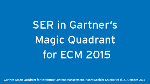 Die SER-Group in der Top-Liga der weltweiten ECM-Anbieter