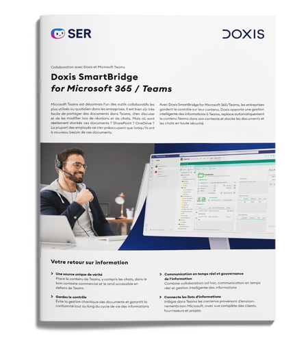 Collaboration avec Doxis et Microsoft Teams