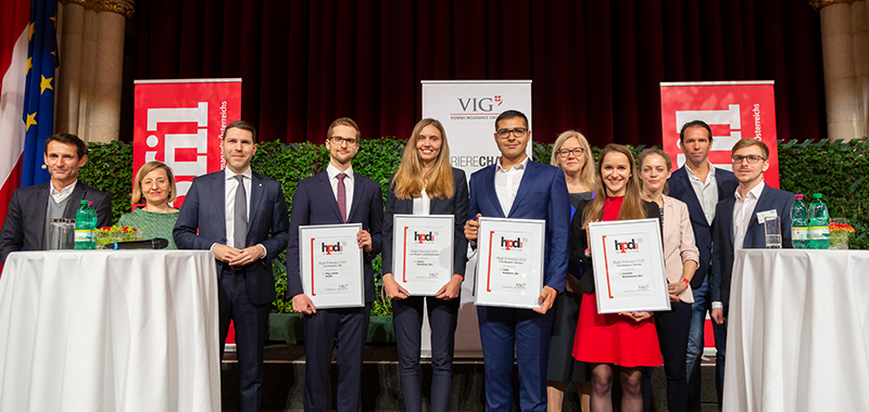Winners at the High Potential Day