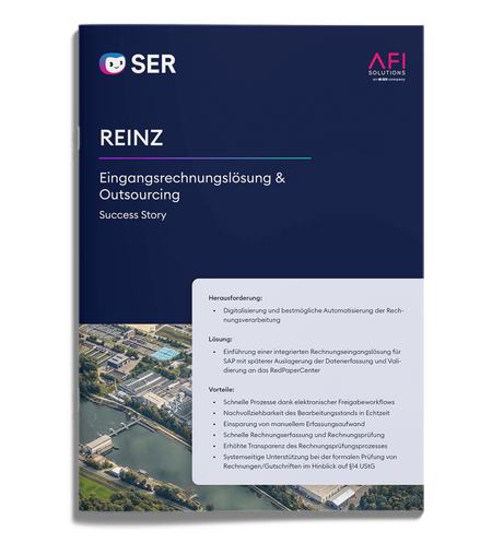 REINZ: Eingangsrechnungslösung & Outsourcing