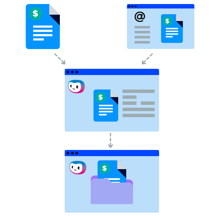 Digitale Rechnungsverarbeitung: Rechnungseingang und Datenerfassung