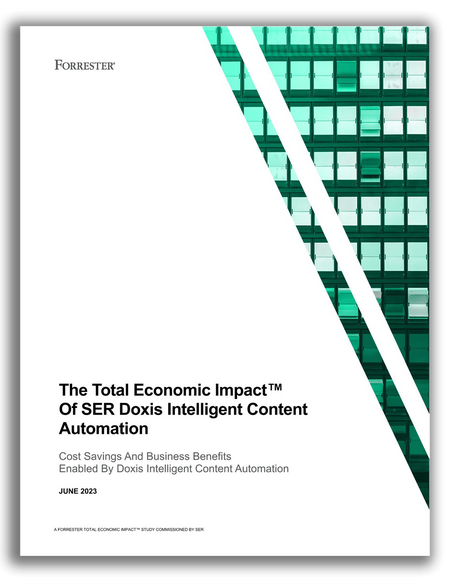 SEW Eurodrive: The Total Economic Impact™ Of Doxis Intelligent Content Automation