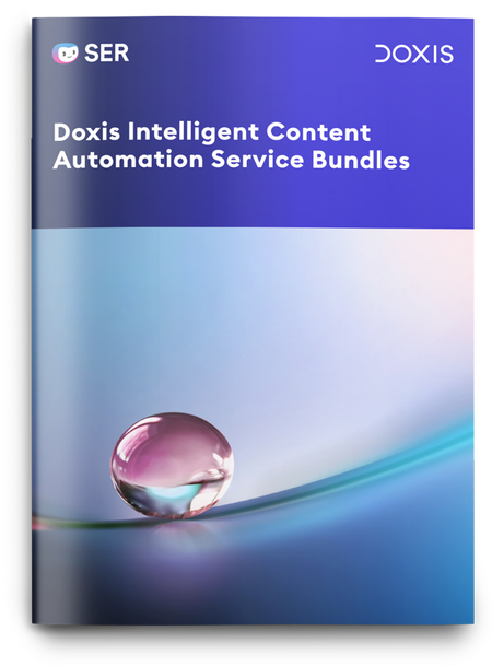 Doxis Intelligent Content Automation Service Bundles