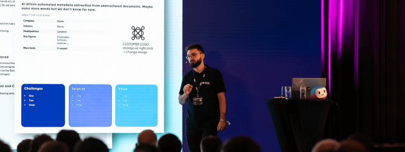 Marc Kroll, SER Solution Engineer, at the 2024 SER Summit