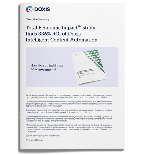 Executive Summary: Total Economic Impact™ study