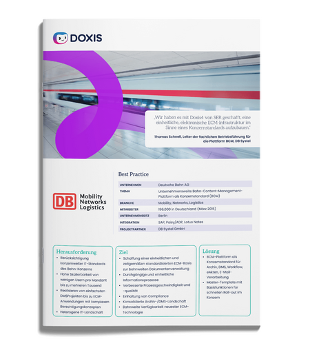 DB: Unternehmensweite Bahn-Content-Management-Plattform