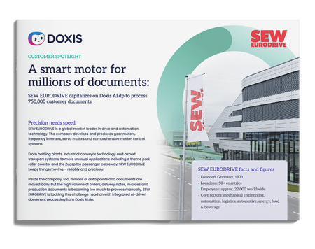 SEW-EURODRIVE: A smart motor for documents