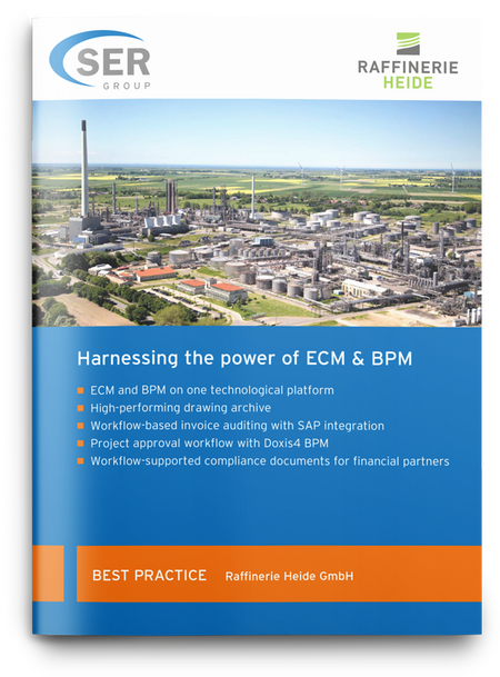 Raffinerie Heide : Flexibilité des processus et sécurisation de la documentation