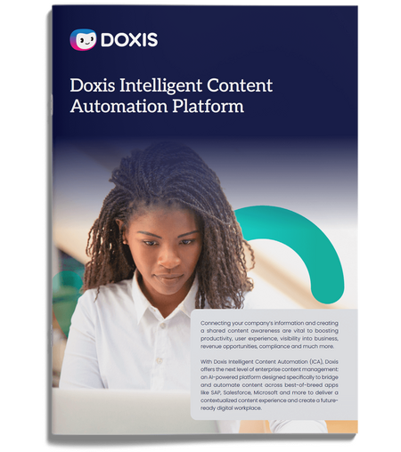 Doxis Intelligent Content Automation