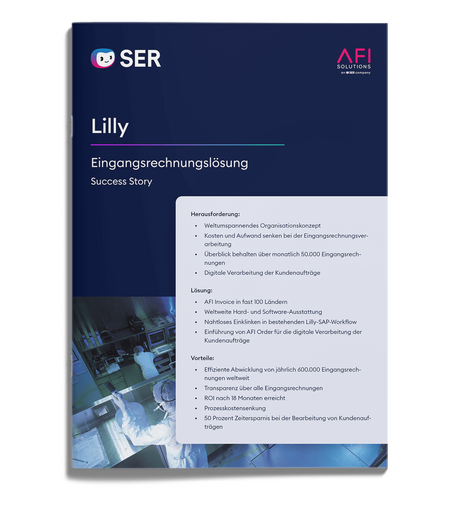 Eli Lilly: Verarbeitet über 50.000 Rechnungen monatlich