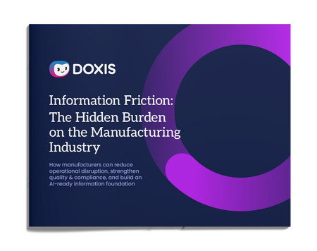 Information Friction: The Hidden Burden on the Manufacturing Industry