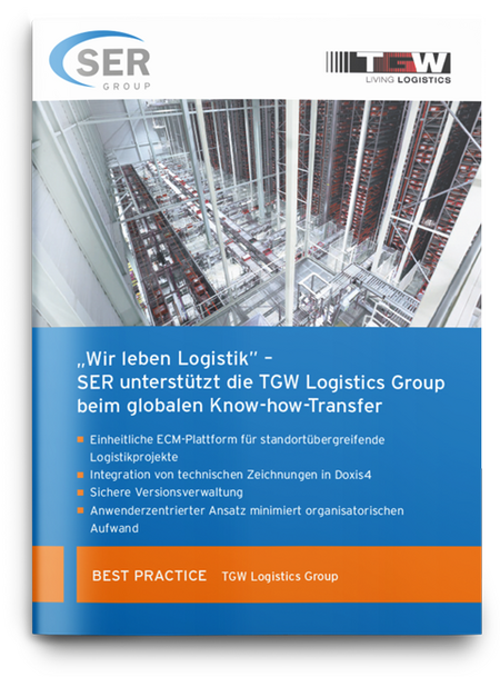 TGW Logistics : Standort&shy;über&shy;greifende Logistikprojekte mit ECM