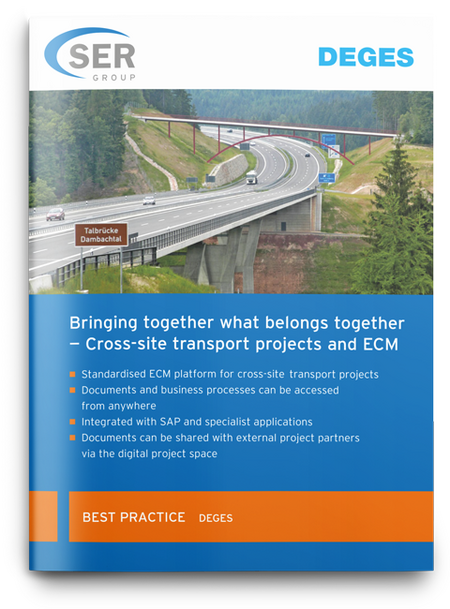 DEGES: Virtual project room for decentralized transportation projects