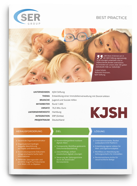 KJSH Stiftung: Immobilienverwaltung mit eAkten in der stationären Hilfe