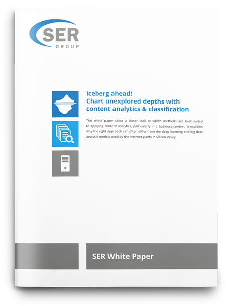 Iceberg ahead! Chart unexplored depths with content analytics & classification