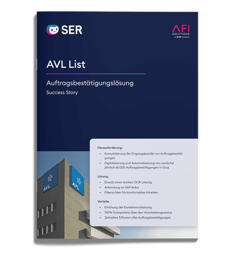 AVL List profitiert von digitalisierten Auftragsbestätigungen