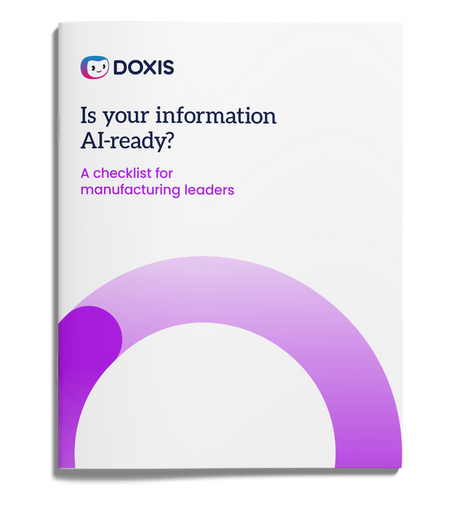 Are your documents holding back digital transformation? A checklist for manufacturing leaders
