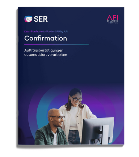 Doxis P2P for SAP - Confirmation