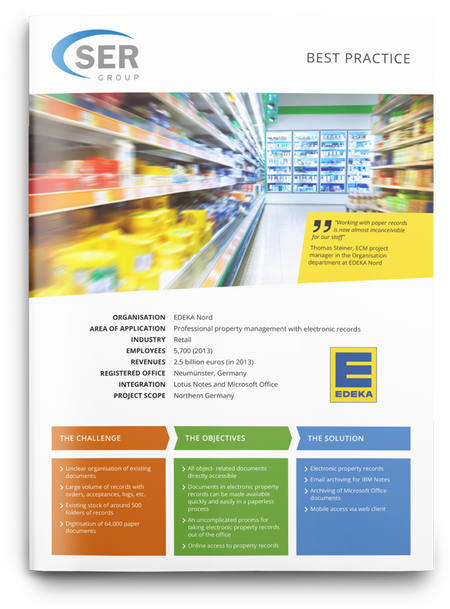 EDEKA Nord: Professional property management with eFiles