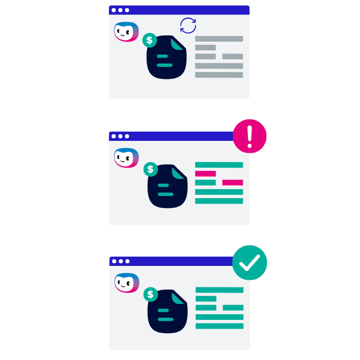 Digital invoice processing: Invoice verification and release