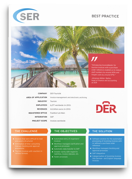 DER Touristik : Réduire les coûts de la comptabilité grâce à l’automatisation