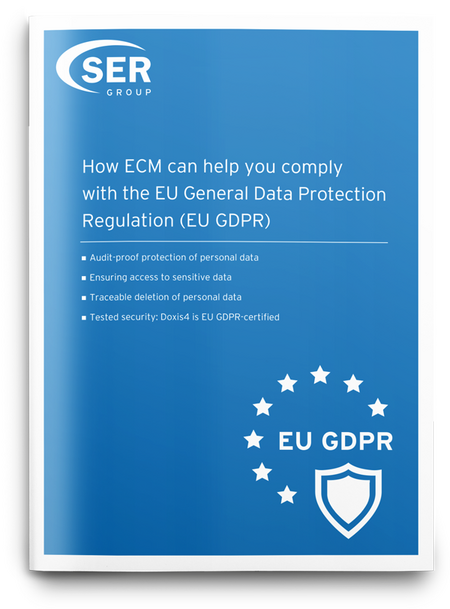 EU GDPR compliance — with ECM