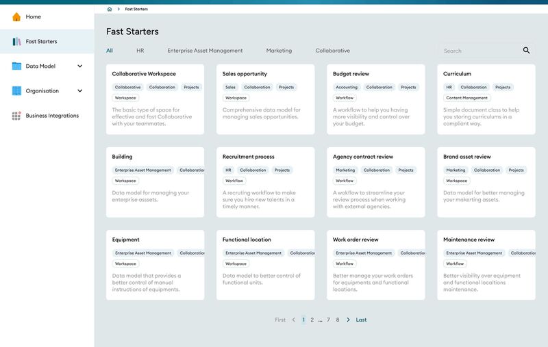 Exemples d’applications Doxis Fast Starters basées sur l’intelligence artificielle