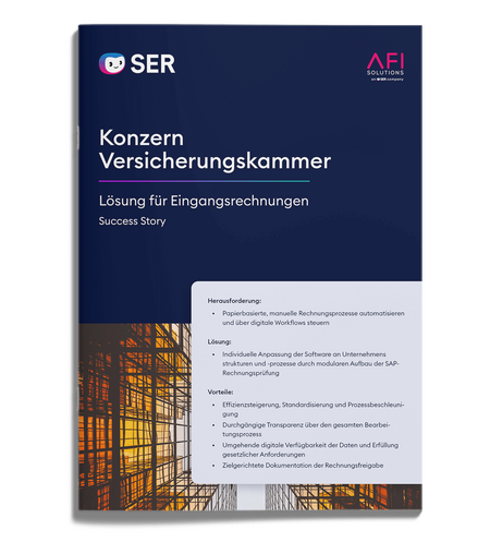 Versicherungskammer: automatisierter Rechnungsfreigabeprozess