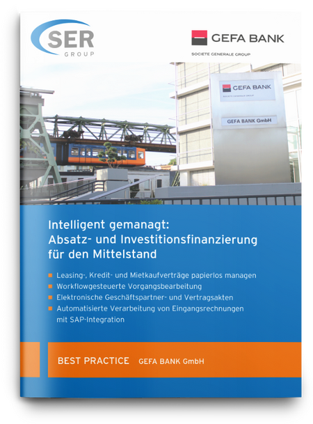 GEFA BANK: Absatz- & Investitionsfinanzierung mit ECM