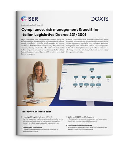 Doxis Organizational Model 231