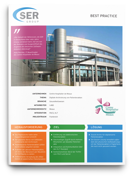Digitale Patientenakten im Centre Hospitalier de Meaux