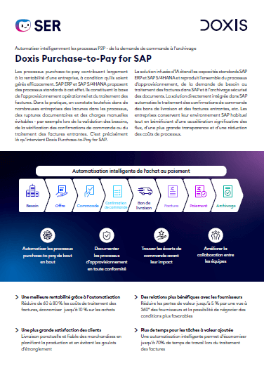 Doxis Purchase to Pay for SAP