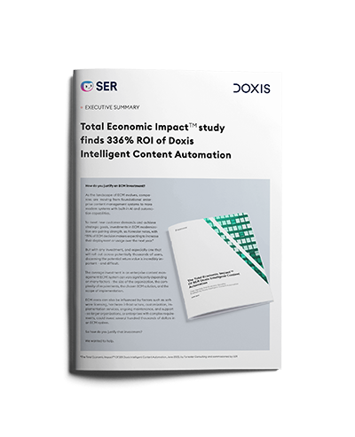 Executive Summary: Total Economic Impact™ study