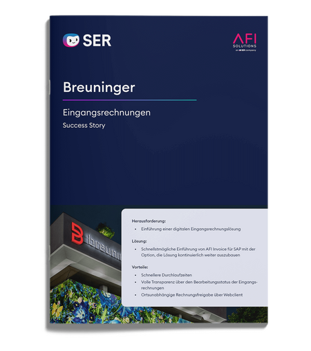 Effiziente Rechnungsverarbeitung bei Breuninger