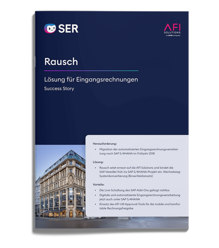 Schokoladenhersteller Rausch setzt auf Eingangsrechnungslösung