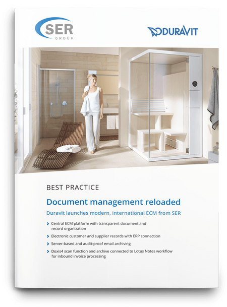 Duravit: Keeping track of customers & suppliers worldwide