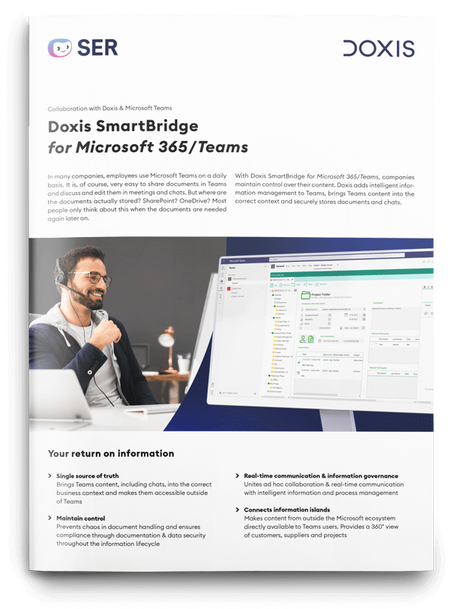 Doxis SmartBridge for Microsoft 365 / Teams