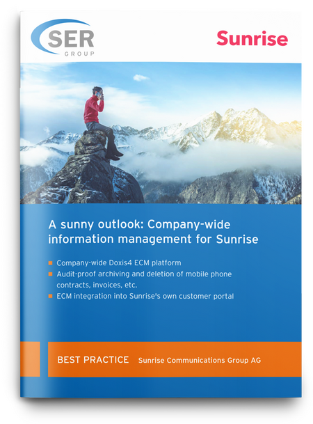 Sunrise Communications: Najlepsza obsługa klienta dzięki ECM w całej firmie