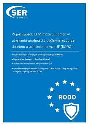 Zgodność z RODO dzięki ECM