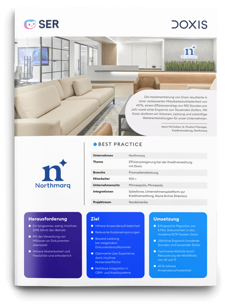 Northmarq wird mit Doxis hunderte Stunden pro Jahr einsparen