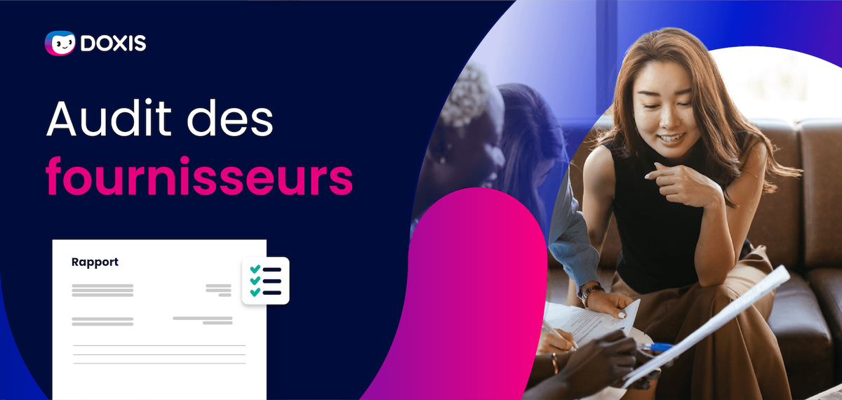 Discussion de groupe sur l'audit des fournisseurs avec documents et liste de contrôle