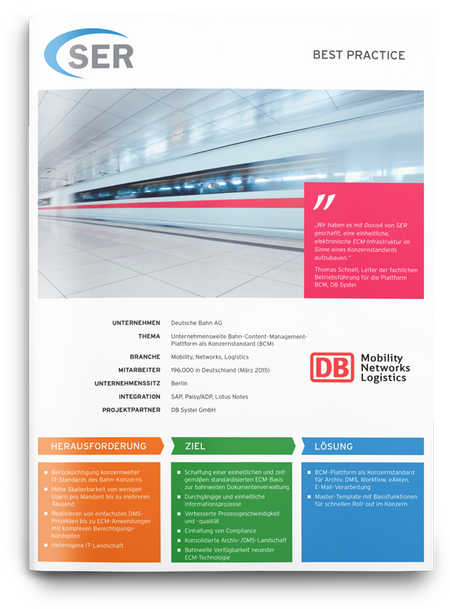 DB: Unternehmensweite Bahn-Content-Management-Plattform