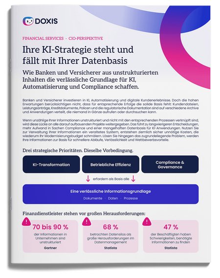 FinServ CIO-Perspektive