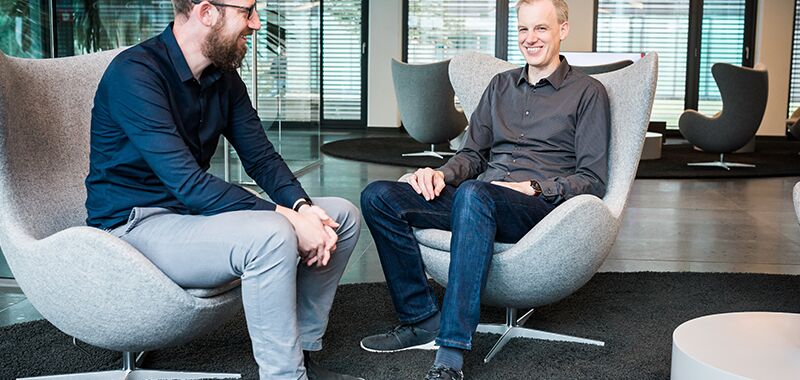 Gregor Joeris im Gespräch mit Dominik Adams