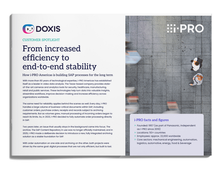 How i-PRO Americas is building SAP processes for the long term