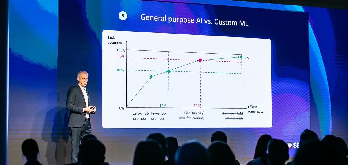 Slide show from the SER Summit about General purpose vs Custom AI