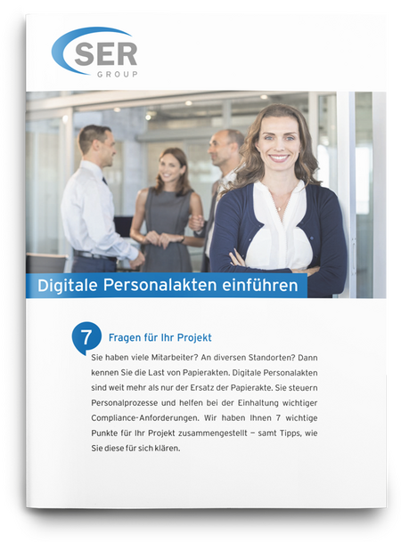 Digitale Personalakten einführen - 7 Fragen für Ihr Projekt