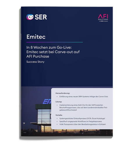 In 8 Wochen zum Go-Live: Emitec setzt auf AFI Purchase